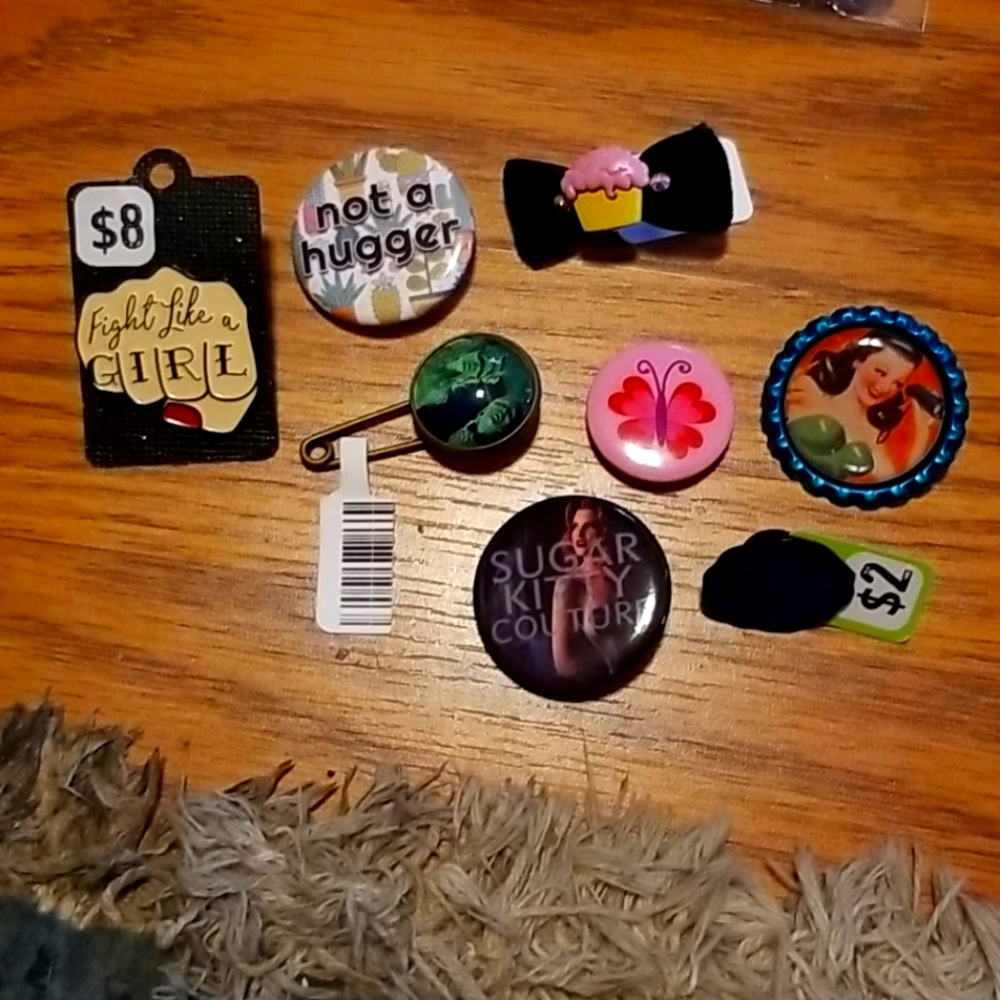 All new pins